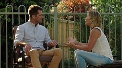 Mark Brennan, Steph Scully in Neighbours Episode 7527