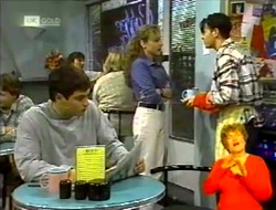 Mark Gottlieb, Debbie Martin, Rick Alessi in Neighbours Episode 