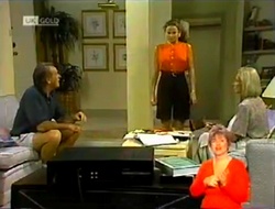 Doug Willis, Julie Robinson, Helen Daniels in Neighbours Episode 