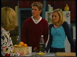 Ruth Wilkinson, Lance Wilkinson, Amy Greenwood in Neighbours Episode 