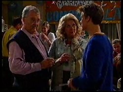 Harold Bishop, Madge Bishop, Billy Kennedy in Neighbours Episode 