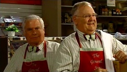 Lou Carpenter, Harold Bishop in Neighbours Episode 4754