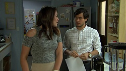 Paige Smith, David Tanaka in Neighbours Episode 7529