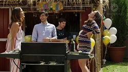 Elly Conway, David Tanaka, Ned Willis, Paige Smith in Neighbours Episode 7532