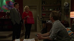 Bruce McNally, Sheila Canning, Gary Canning in Neighbours Episode 
