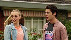Willow Somers (posing as Willow Bliss), Ben Kirk in Neighbours Episode 7537