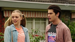 Willow Somers (posing as Willow Bliss), Ben Kirk in Neighbours Episode 