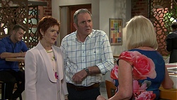 Susan Kennedy, Karl Kennedy, Sheila Canning in Neighbours Episode 