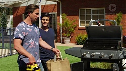 Brad Willis, David Tanaka in Neighbours Episode 7540