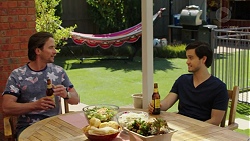 Brad Willis, David Tanaka in Neighbours Episode 