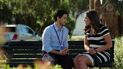 David Tanaka, Paige Smith in Neighbours Episode 7542