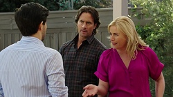 David Tanaka, Brad Willis, Lauren Turner in Neighbours Episode 7542