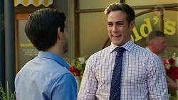 David Tanaka, Aaron Brennan in Neighbours Episode 7545