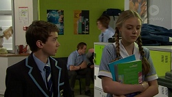 Jimmy Williams, Willow Somers (posing as Willow Bliss) in Neighbours Episode 