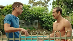 Mark Brennan, Aaron Brennan in Neighbours Episode 