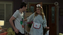 Ben Kirk, Xanthe Canning in Neighbours Episode 7549