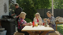Gary Canning, Sheila Canning, Xanthe Canning, Amy Williams in Neighbours Episode 