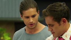 Tyler Brennan, Aaron Brennan in Neighbours Episode 7549