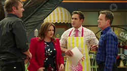 Gary Canning, Terese Willis, Aaron Brennan, Paul Robinson in Neighbours Episode 7549