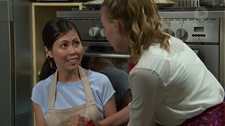 Margie Chan, Xanthe Canning in Neighbours Episode 7550