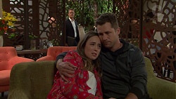 Paul Robinson, Sonya Rebecchi, Mark Brennan in Neighbours Episode 