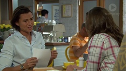 Leo Tanaka, Amy Williams in Neighbours Episode 