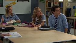 Piper Willis, Xanthe Canning, Ben Kirk in Neighbours Episode 7558