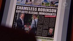 Paul Robinson in Neighbours Episode 