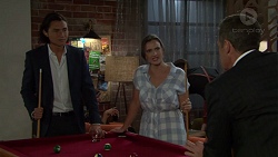 Leo Tanaka, Amy Williams, Paul Robinson in Neighbours Episode 7560