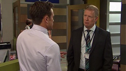 Aaron Brennan, Clive Gibbons in Neighbours Episode 
