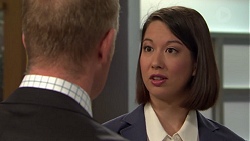 Clive Gibbons, Jasmine Udagawa in Neighbours Episode 7565