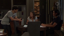 David Tanaka, Amy Williams, Leo Tanaka in Neighbours Episode 7569