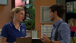 Sandra Kriptic, David Tanaka in Neighbours Episode 7569