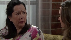 Kim Tanaka, Amy Williams in Neighbours Episode 7569