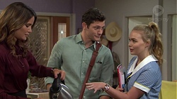 Elly Conway, Finn Kelly, Xanthe Canning in Neighbours Episode 