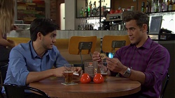 David Tanaka, Aaron Brennan in Neighbours Episode 7570