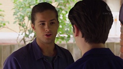 Tyler Brennan, Ben Kirk in Neighbours Episode 7570