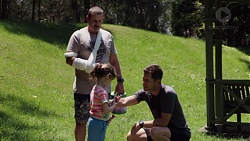 Toadie Rebecchi, Nell Rebecchi, Mark Brennan in Neighbours Episode 7571