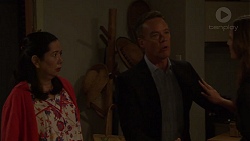 Kim Taylor, Paul Robinson, Amy Williams in Neighbours Episode 