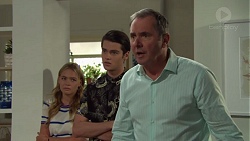 Xanthe Canning, Ben Kirk, Karl Kennedy in Neighbours Episode 7579