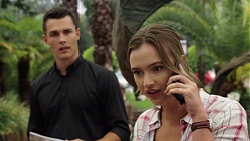 Jack Callahan, Amy Williams in Neighbours Episode 7580