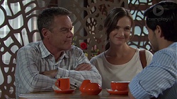 Paul Robinson, Amy Williams, David Tanaka in Neighbours Episode 7581