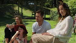 Steph Scully, Nell Rebecchi, Mark Brennan, Sonya Rebecchi in Neighbours Episode 7582