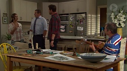 Amy Williams, Toadie Rebecchi, Shane Rebecchi, Karl Kennedy in Neighbours Episode 7586