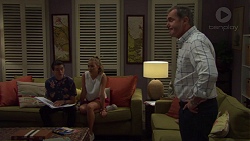Ben Kirk, Xanthe Canning, Karl Kennedy in Neighbours Episode 