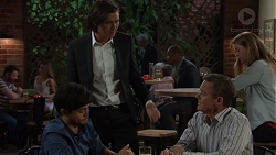 David Tanaka, Leo Tanaka, Paul Robinson in Neighbours Episode 7588