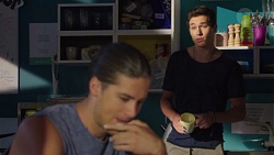 Tyler Brennan, Evan Lewis in Neighbours Episode 7589