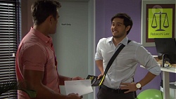 Aaron Brennan, David Tanaka in Neighbours Episode 7590