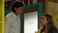 Leo Tanaka, Piper Willis in Neighbours Episode 