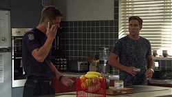 Mark Brennan, Aaron Brennan in Neighbours Episode 